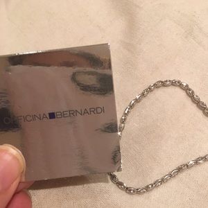 Delicate silver bracelet made in Italy.